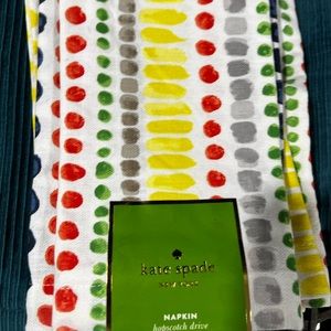 Kate Spade hopscotch drive napkins. Never used, set of four with tags.